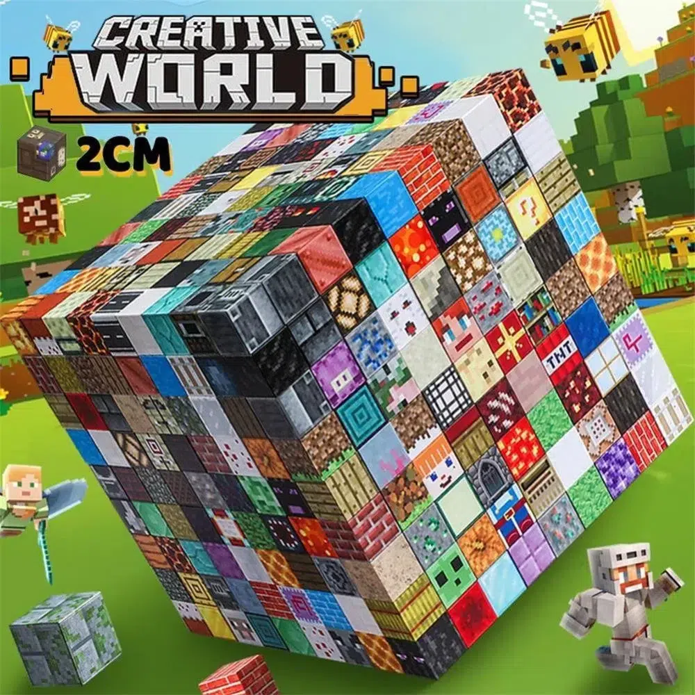 Minecraft Magnetic Building Blocks