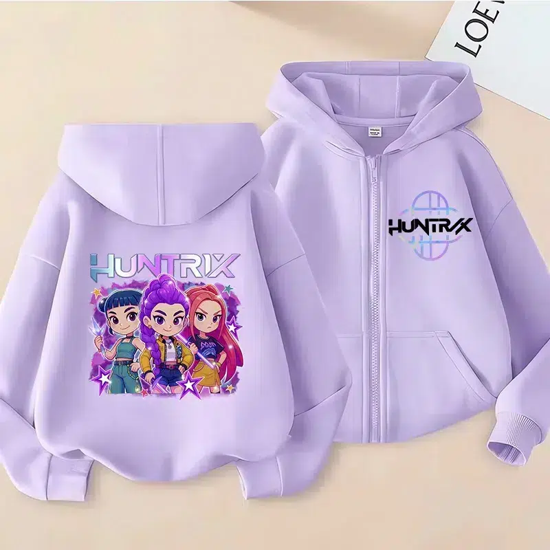 Kpop Demon Hunters Zip-up Hoodie